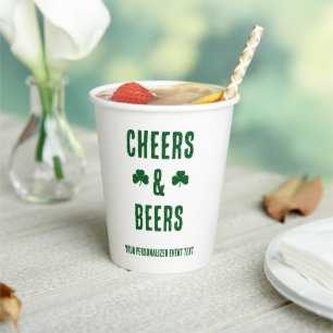 Party-Event für Cheers und Biere Pappbecher