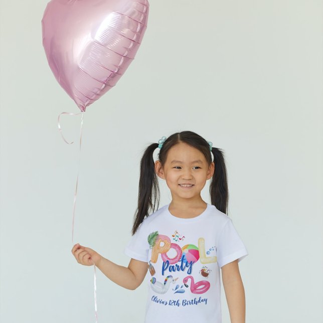 Party-Familie für Pool T-Shirt (Von Creator hochgeladen)