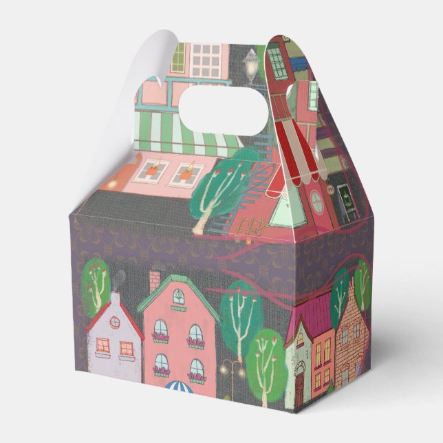 Party Favor Box | Craft Party Supply & Gift Packag Geschenkschachtel (Vorderseite)
