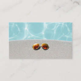 Party-Feier am Pool - Einladung