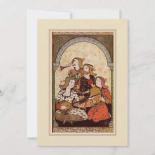 Party-Feier - Flachbildschirm Mitteilungskarte