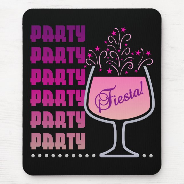 Party - Fiesta mousepad (Vorne)