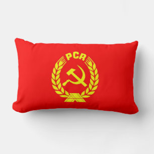 Party-Flaggenkissen pcr altes rumänisches Lendenkissen