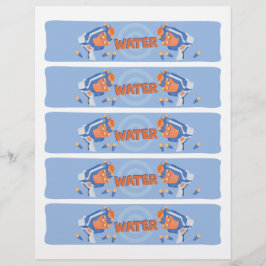 Party-Flaschenetiketten für Foam Dart Gun Flyer