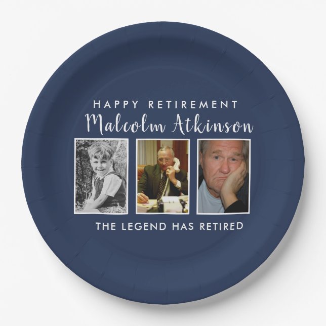 Party-Foto-Teller Pappteller (Vorderseite)