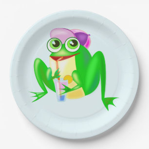 Party Frog Paper Teller mit benutzerdefinierter Fa