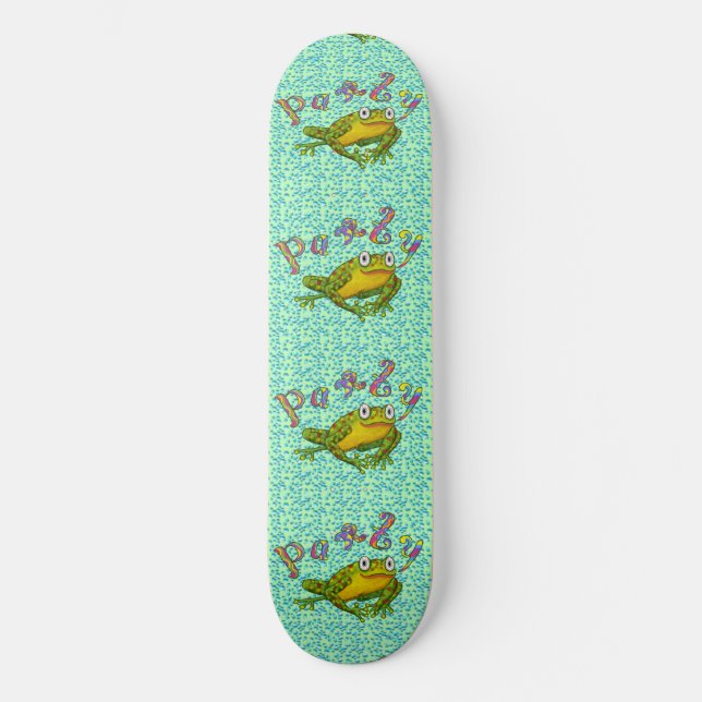 Party Frog Skateboard (Vorderseite)