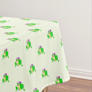 Party Frog - Wählen Sie Ihre Lieblingsfarbe Tischdecke