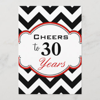 Party für 30 Jahre Einladung