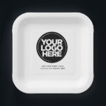 Party für benutzerdefinierte Logos und Text-Untern Pappteller<br><div class="desc">Lassen Sie sich von unseren Logo- und Text-Papier-Tellern verzaubern und sorgen Sie für ein reibungsloses Essen. Diese vielseitigen Teller sind aus langlebigen, Öko-freundlichen Materialien gefertigt und eignen sich hervorragend für Firmenfeiern, Firmenfeiern oder Tagungen. Personalisieren Sie jeden Teller mit der Marke Ihres Unternehmens oder einer besonderen Botschaft, um einen bleibenden Eindruck...</div>