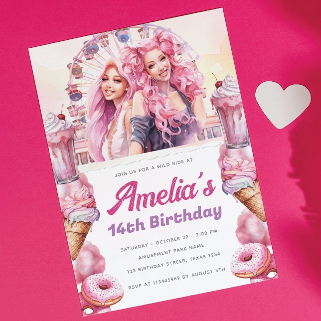 Party für benutzerdefinierte Wasserfarben Einladung (Von Creator hochgeladen)