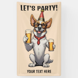 Party für benutzerdefinierten Text Banner