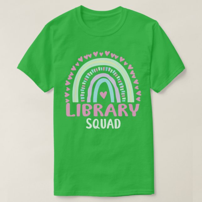 Party für Bibliotheksquad Matching Womens Apprecie T-Shirt (Design vorne)