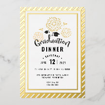 Party für Black and Gold Abschluss