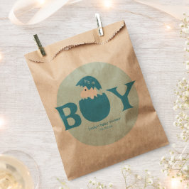 Party für das Baby Gender Reveal Geschenktütchen