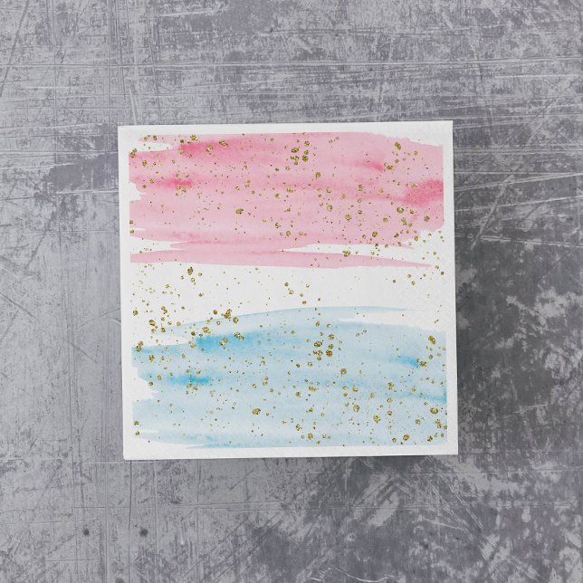 Party für das blaue oder rosa Geschlecht Serviette (Von Creator hochgeladen)