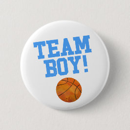 Party für das freie Throws Team Boy Gender Button