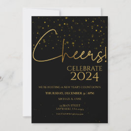 Party für das neue Jahr Einladung