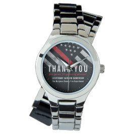 Party für das Ruhestand von Feuerwehren Armbanduhr