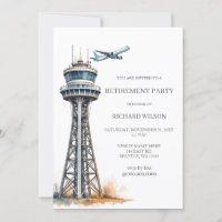 Party für das Ruhestand von Fluglotsen