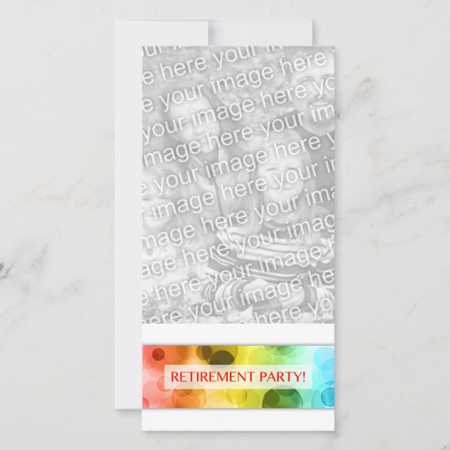 Party für den Ruhestand (Regenbogenbach) (Vorderseite)