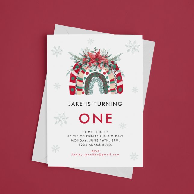 Party für den Weihnachtslauf-Kindergeburtstag Einladung (Von Creator hochgeladen)