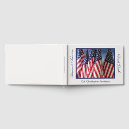 Party für die Altersvorsorge, Anmeldebuch, amerika Gästebuch