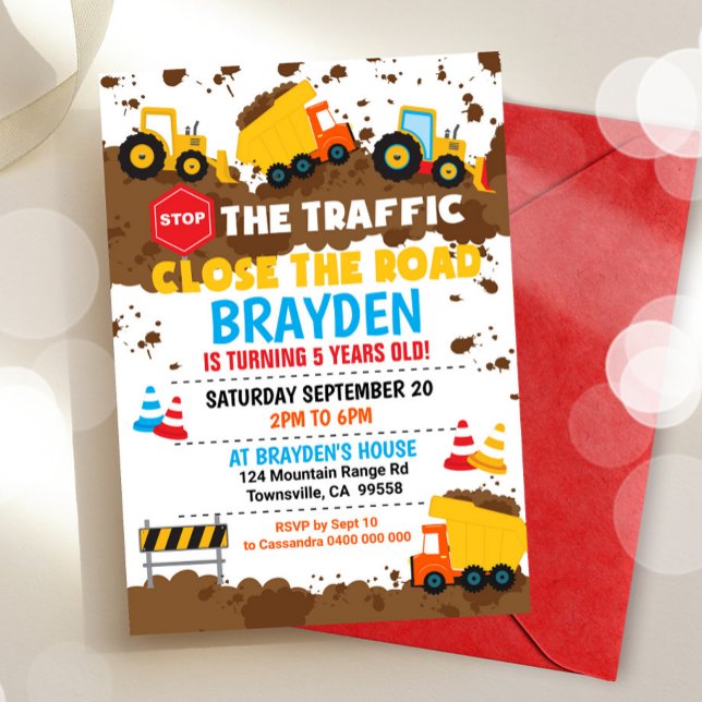 Party für die Baueinleitung Einladung (Von Creator hochgeladen)