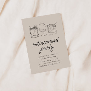 Party für die Beförderung im Ruhestand lädt zu Get Einladung