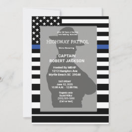 Party für die Beschaffung der Blauen Linie eines P Einladung