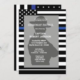 Party für die Beschaffung der Blauen Linie eines P Einladung