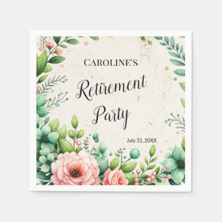 Party für die Blumenbedeckung Serviette