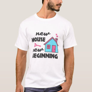 Party für die Haushaltsaufwärmung Neues Haus T-Shirt