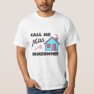 Party für die Haushaltsaufwärmung rufen Sie mich F T-Shirt