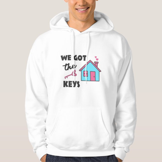 Party für die Haushaltsaufwärmung Wir got die Schl Hoodie (Vorderseite)