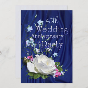 Party für die Jubiläumsfeier des Weißen Roses Einladung