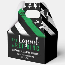 Party für die militärische Altersvorsorge - dünne  Geschenkschachtel