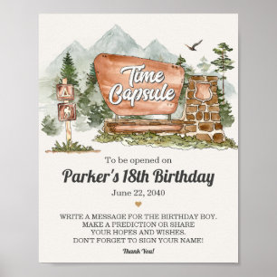 Party für die Nationalparkzeit Poster