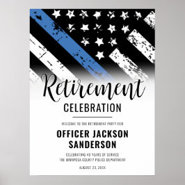 Party für die polizeiliche Sicherung der Strafverf Poster