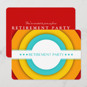 Party für die Retropensionierung Einladung
