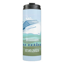 Party für die Ruhestandsrückstellung in die Ruhest Thermosbecher