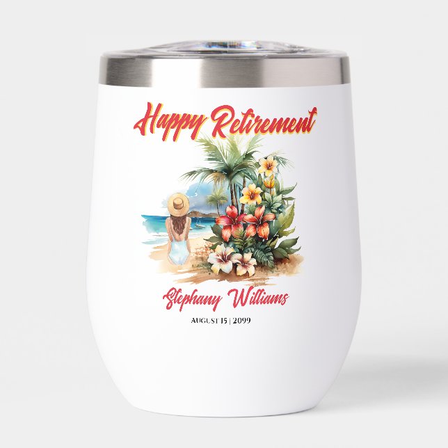 Party für die weibliche Altersversorgung Aloha Wom (Vorderseite)