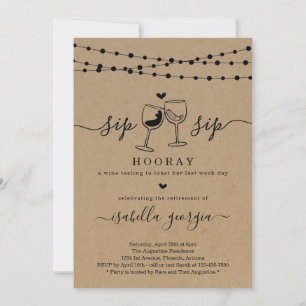 Party für die Weinverkostung Einladung