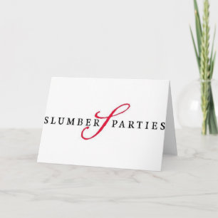 Party für die Werbung mit Party aus dem Schlummerb Karte