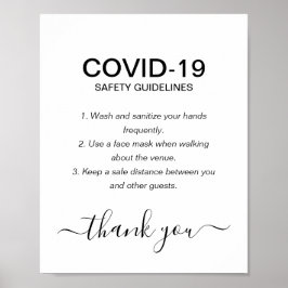 Party für einfache schwarz-weiße Farbüberzüge Poster