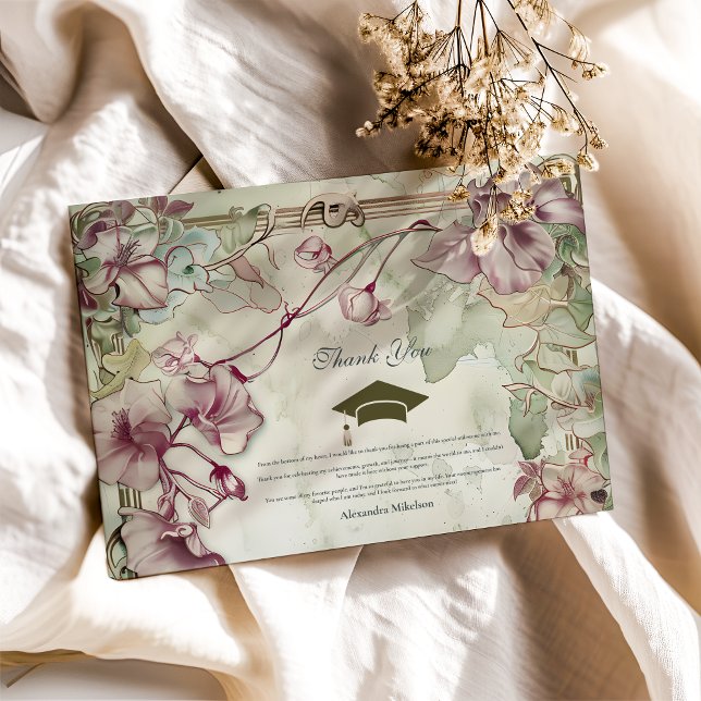 Party für farbenfrohe Wildblume Dankeskarte (Von Creator hochgeladen)