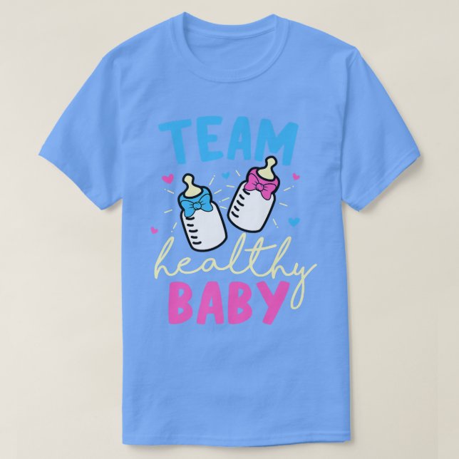 Party für gesundes Baby-Geschlecht T-Shirt (Design vorne)