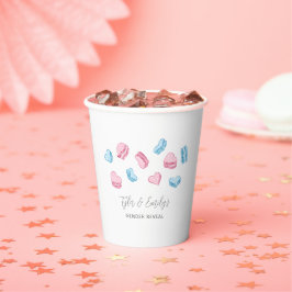 Party für gesundes Herz-Macarons Pappbecher