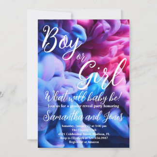 Party für Jungen oder Mädchen mit dem Thema Babyge Einladung