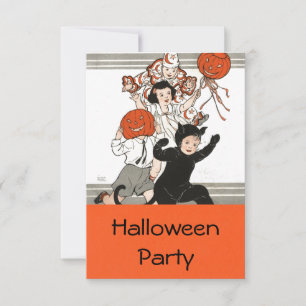 Party für Kinderkostüme Einladung